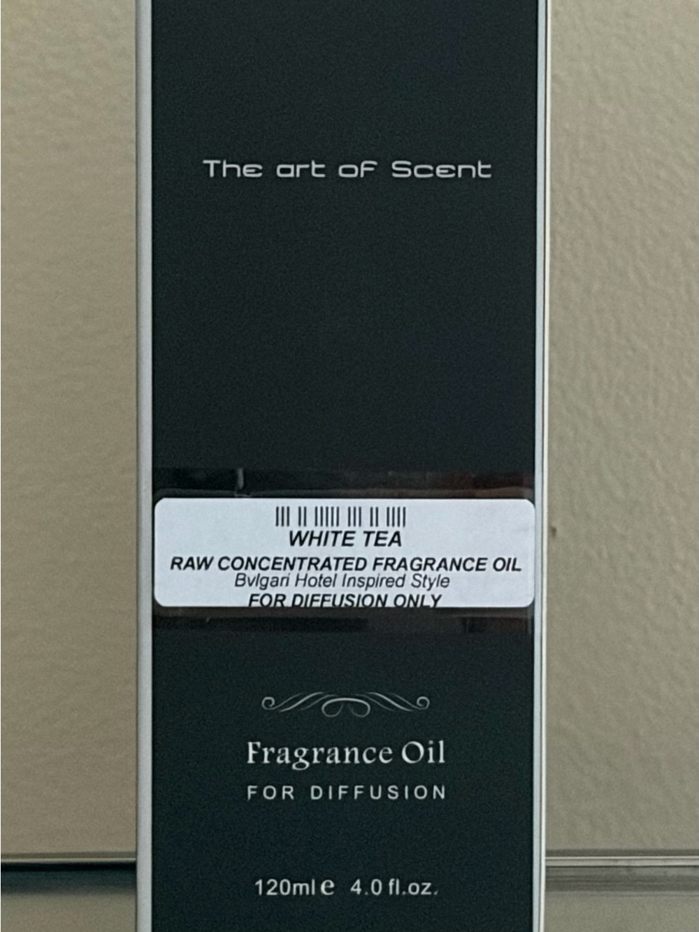White Tea 120ml Concentrated Fragrance Oil – Hotel Style Diffuser Scent